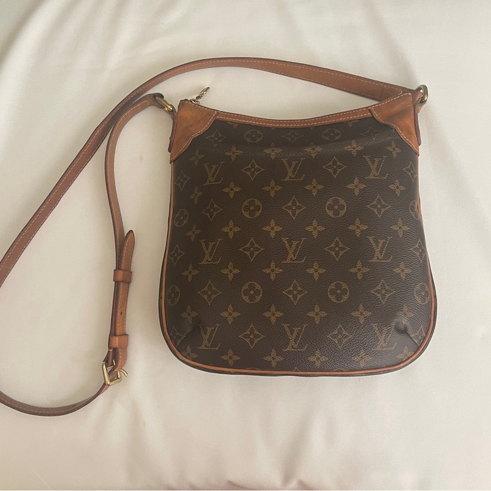 Authentic Louis Vuitton Odeon PM Monogram Crossbody Bag
